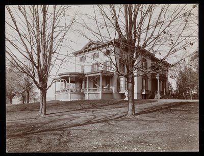 De residentie van John Jacob Astor in Rhinecliff, New York, 1893-94 door Byron Company